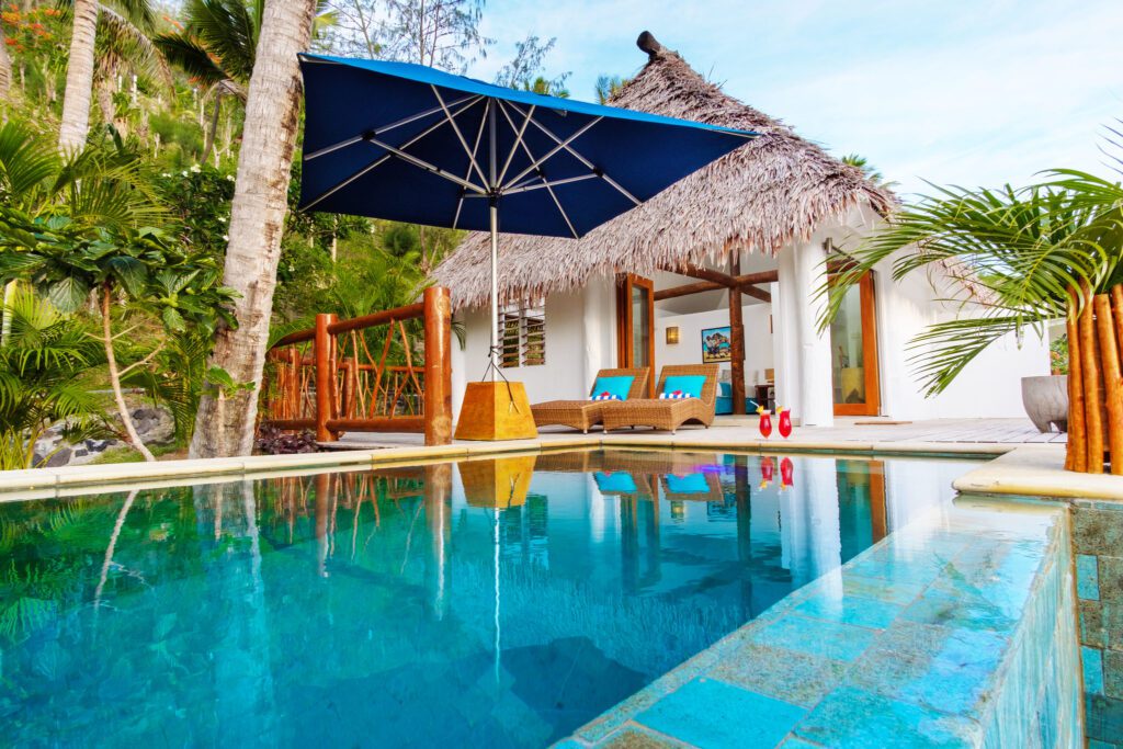 Deluxe Pool Bure Tropica Island Resort Adults Only Fiji Holiday