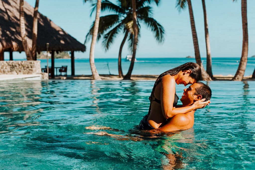 romantic escape in Fiji